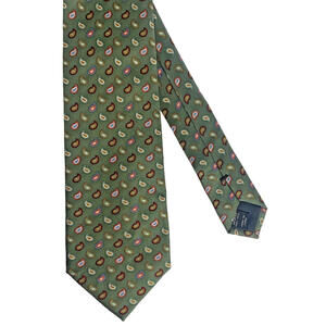 JOS A BANK 100% Silk Multicolored Paisley Neck tie Business Academia Formal